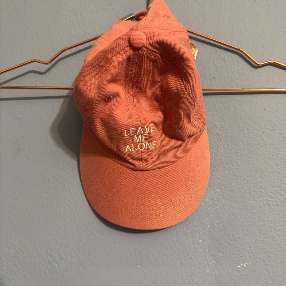LEAVE ME ALONE Baseball Cap